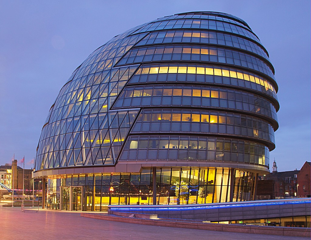 La nuova City Hall di Londra